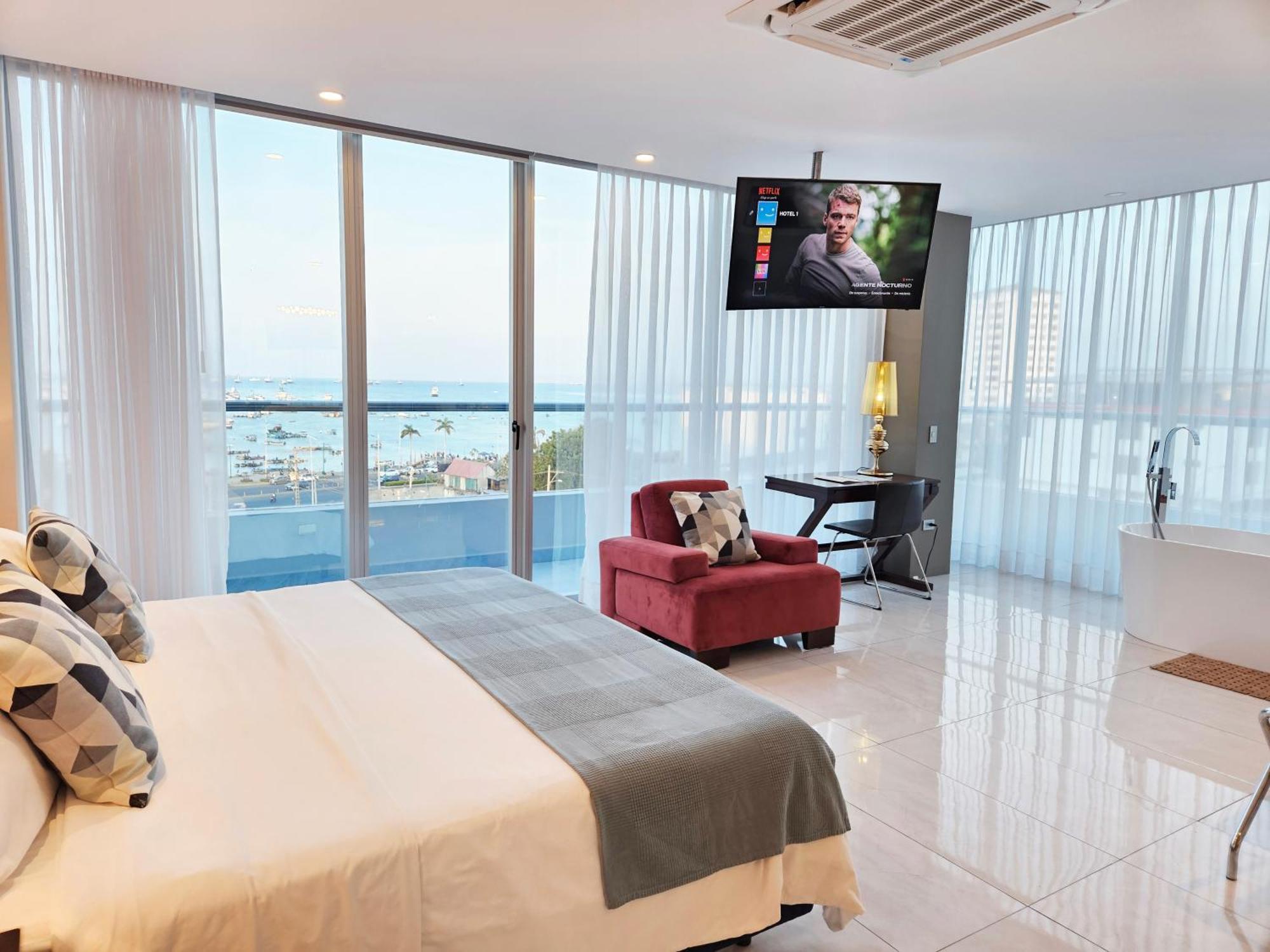 Hotel Perla Spondylus Manta Buitenkant foto